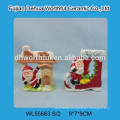 2016 most popular ceramic christmas gifts with claus santa design